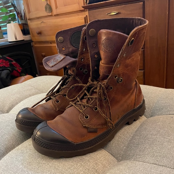 Palladium Leather Boots - Picture 1 of 8